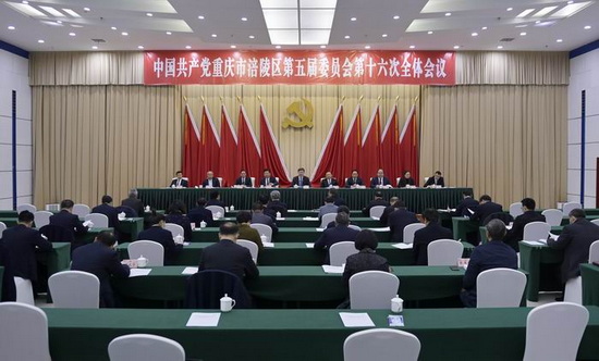 中共重庆市涪陵区委五届十六次全会召开1.jpg
