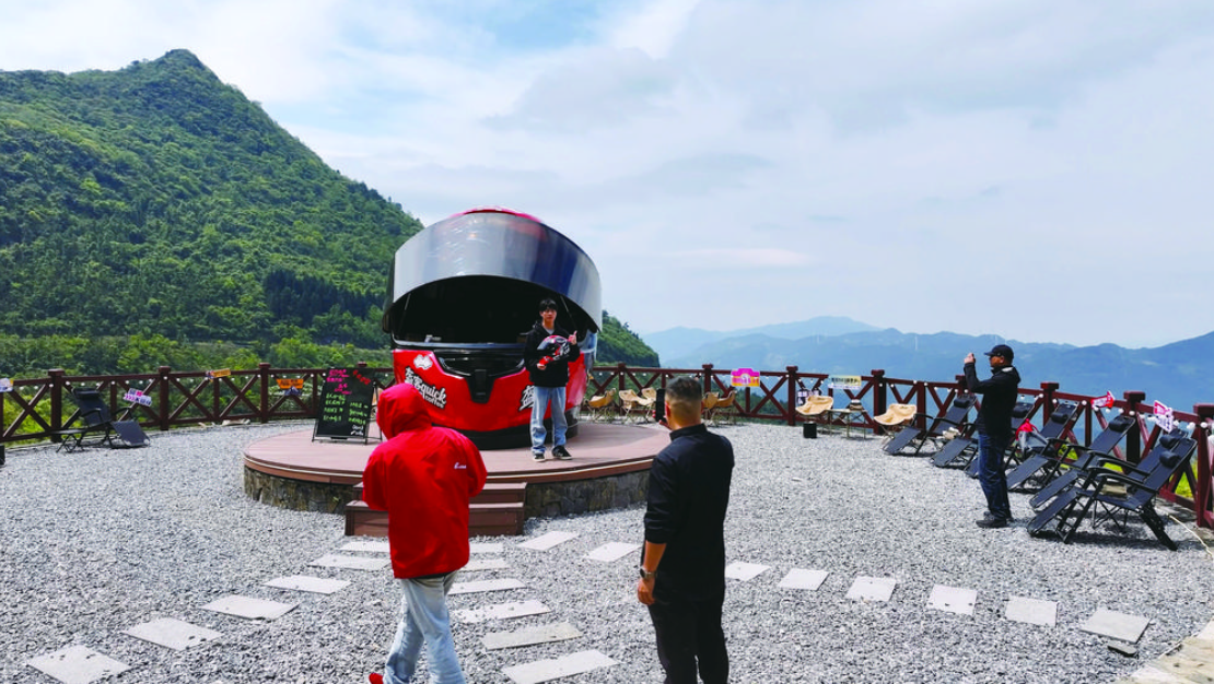 “503地心漫游”环线——干河沟机车补给站的盔客咖啡基地(资料图).png ""